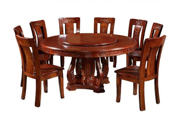 纯香椿木圆餐桌,红椿木圆餐桌实木家具 