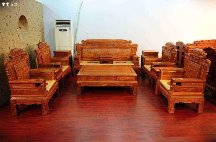 缅甸花梨木沙发红木家具厂家直销图片