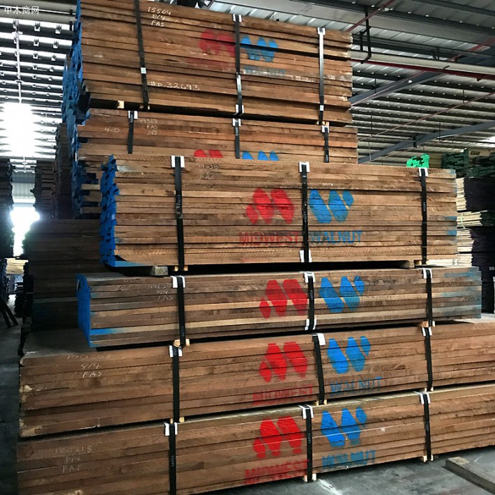 进口北美黑胡桃木板材,顶级美国黑胡桃家具板材木料厂价直销供应