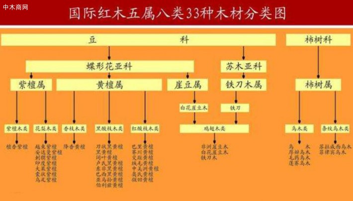 红木种类到底有哪几种?红木新国标由原来的33种更新为现在的29种图片