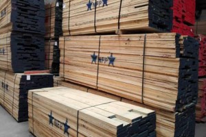 张家港李氏木业进口美国红橡木板材高清图片