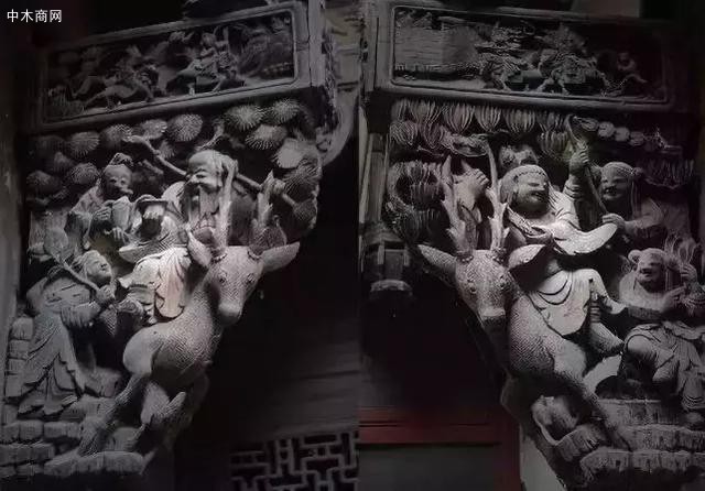 中国古建筑构件之美:雀替和牛腿的区别批发