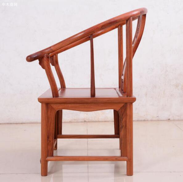 缅甸花梨木圈椅高清细节视频厂家