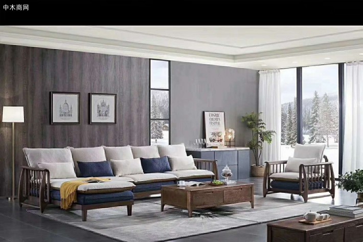 广东佛山北欧家具有限公司北欧白蜡木实木沙发价格多少钱一套
