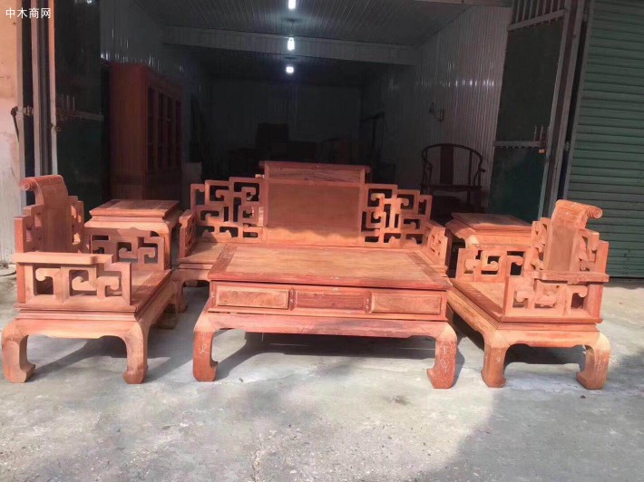 缅甸花梨木白坯沙发价格多少钱一套批发