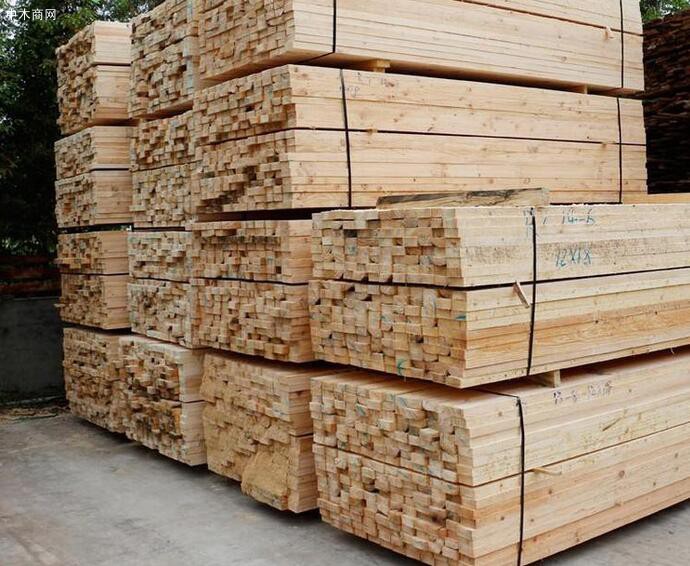 杉木建筑木方市场批发价格一览表