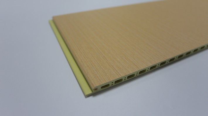 竹木纤维吸音板800大板0.9厚V缝图片