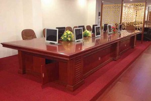 升降器会议桌厂家直销图2
