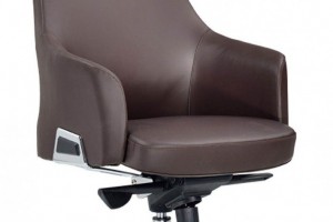 可躺皮座椅咖啡色A156带头枕办公椅批发价格