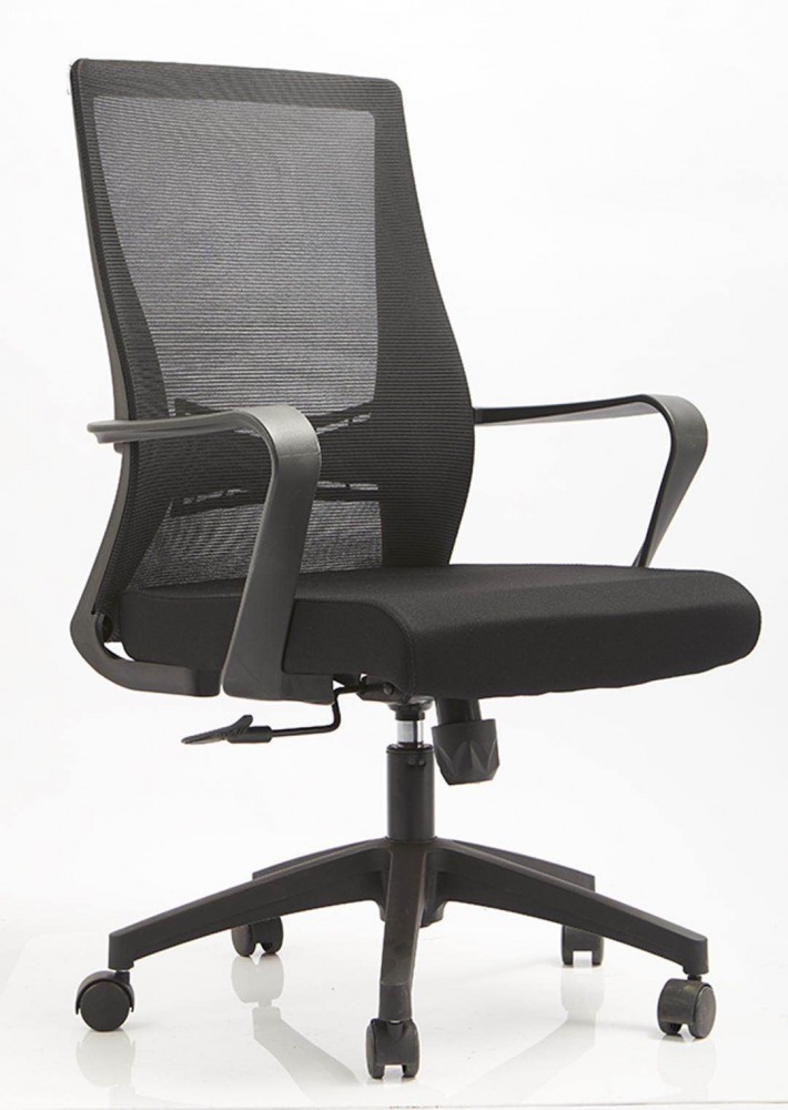 无头枕的网布电脑椅子职员椅856B批发价格