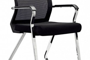 无头枕的网布职员椅会议椅子C103图1