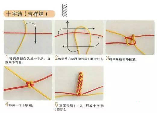 八种手串绳结打法图解从此不求人厂家