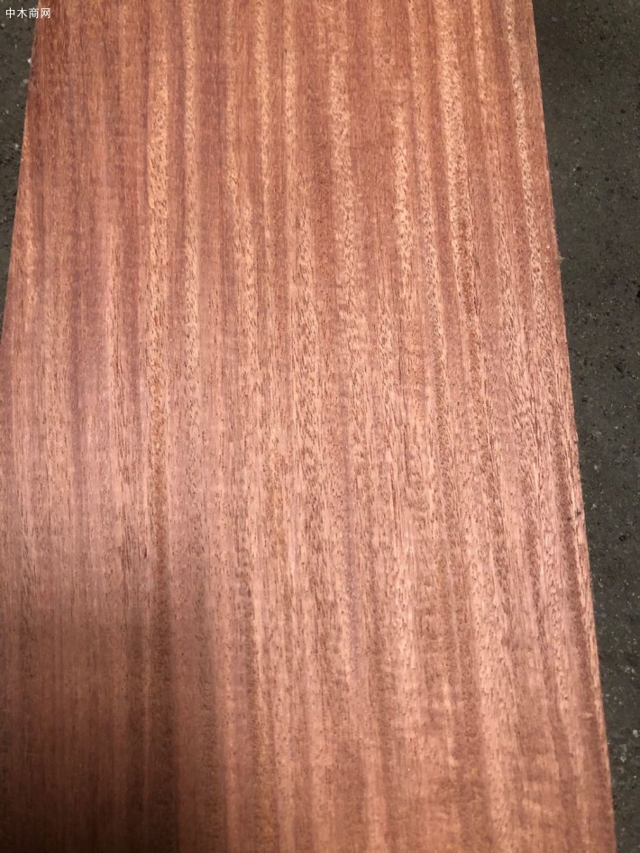 红檀香实木地板坯料高清图片