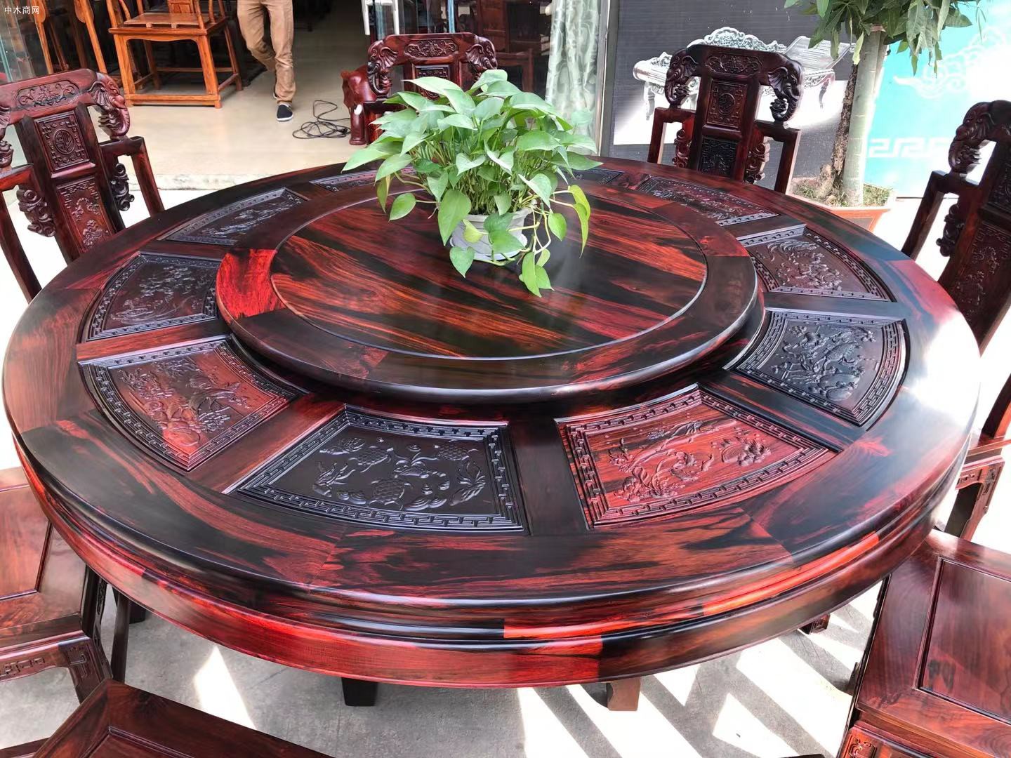 老挝大红酸枝中高档红木家具