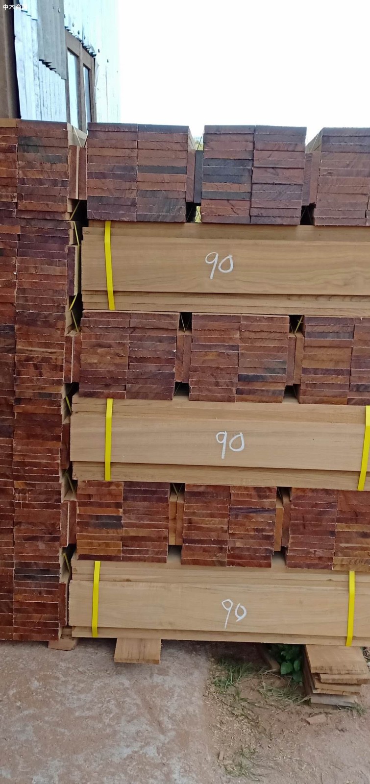 缅甸柚木地板坯料,柚木板材批发价格