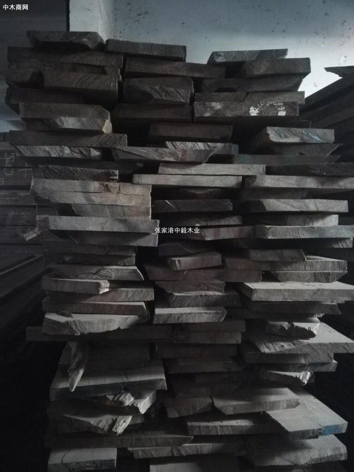 张家港中毅木业非洲实木板材高清图片厂家
