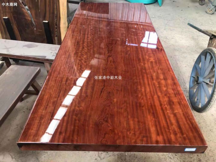 张家港中毅木业大板桌高清图片
