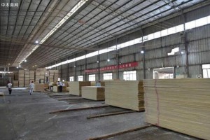 贵州省榕江县木材加工业助推当地经济发展