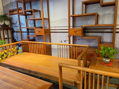 缅甸花梨新中式沙发六件套出厂价2万6千元图4