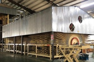 四川巴中：年产60万立方米的刨花板生产线首板下线