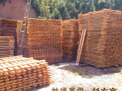 建筑工程工地木方木条 实木板 天然原生态原木条 木桩条批发图5