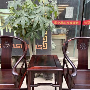 凭祥匠心居明式老挝大红酸枝圈椅品牌及商品