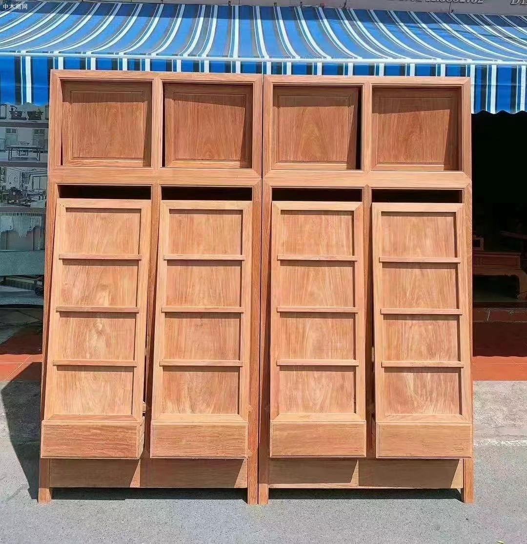 凭祥龙之涵缅甸花梨木红木家具收藏级顶箱柜颜色美价格