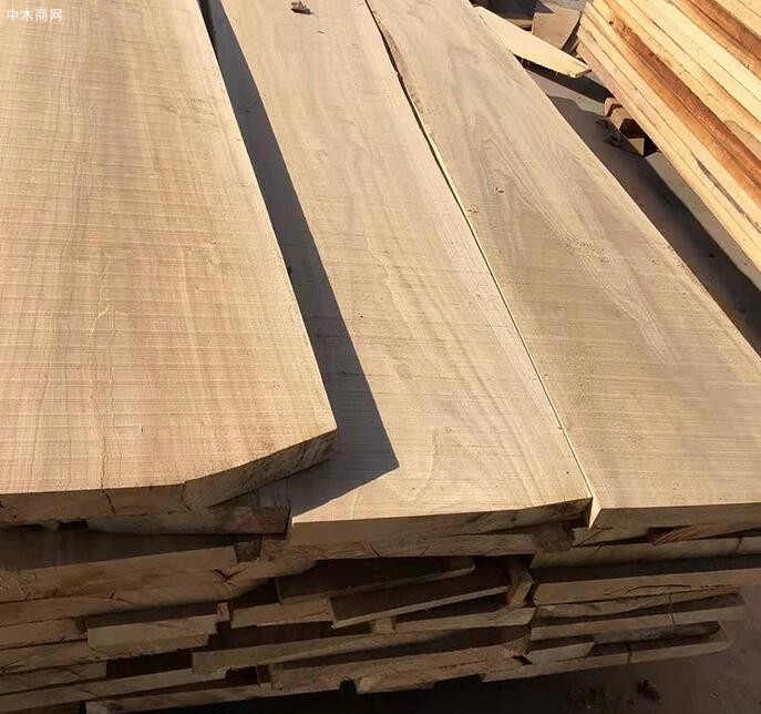 优质木材河南临颍优浩木业白椿木烘干板材价格报价