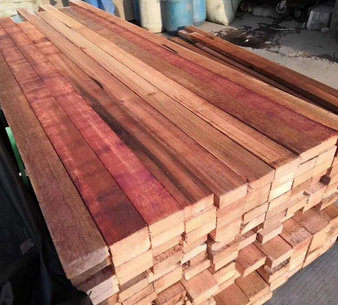 优质红雪松碳化木板材批发价格