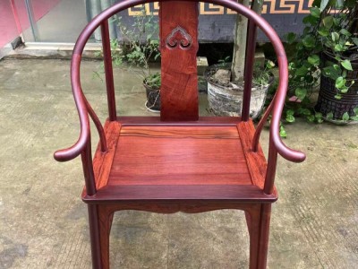 凭祥红木家具匠心居明式花枝圈椅价格大全图4