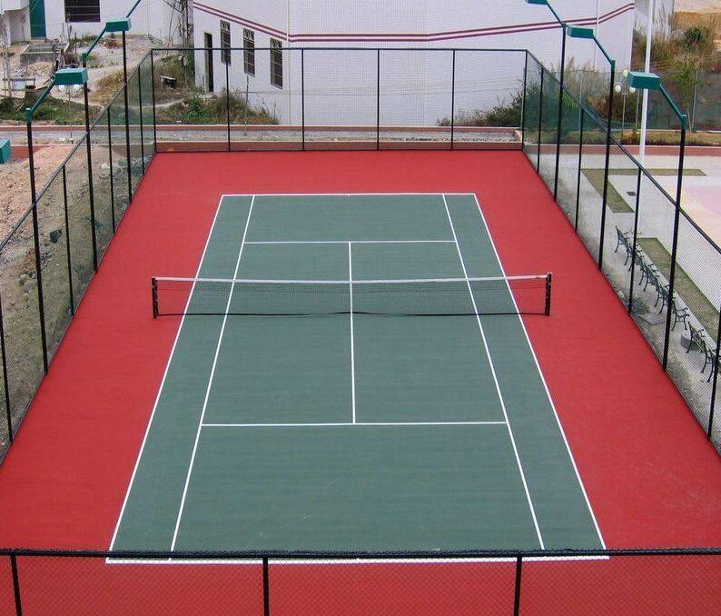 羽毛球场|塑胶网球场设计-青岛海润佳