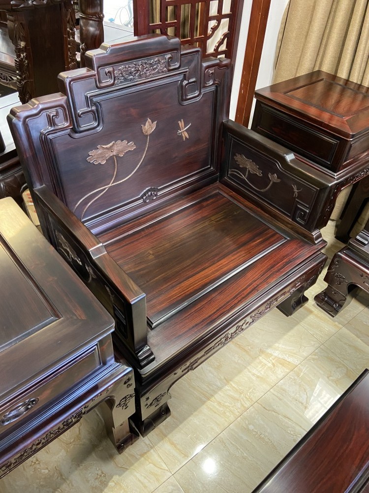 凭祥匠心居红木家具老挝大红酸枝沙发国宾款式有哪些价格