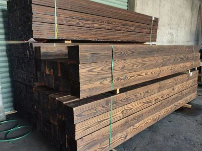 上海米昂木业供应碳化木