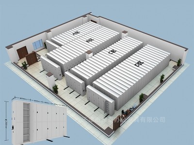 天津密集架密集柜档案室移动柜档案密集架密集资料柜手摇密集柜图3
