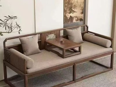 天地木缘家具厂家直销俄罗斯榆木白茬沙发家具图7