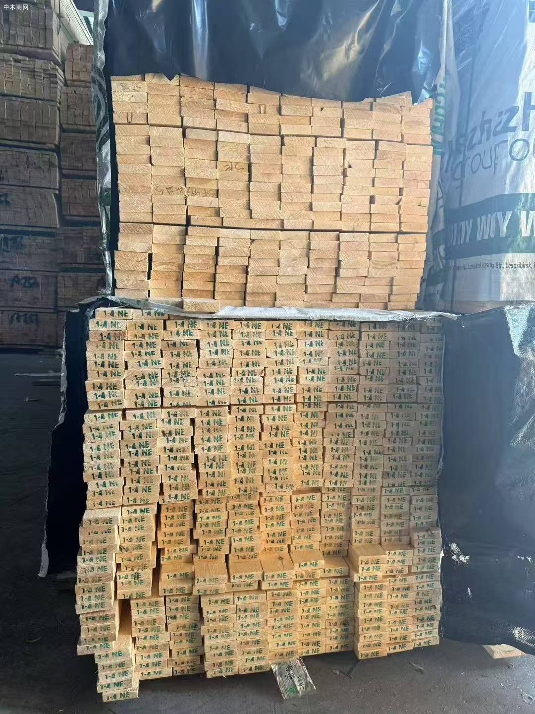 俄罗斯NOVO樟子松烘干板材批发品牌