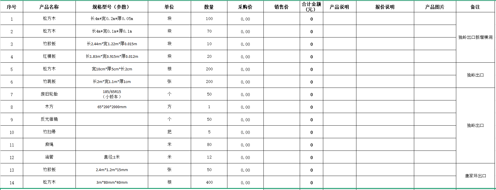 求购：建筑木方模板有图片