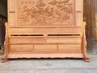 缅甸花梨屏风价格及图片图2