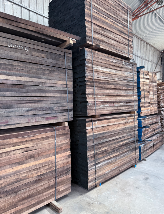 国产黑胡桃实木板价格多少钱批发