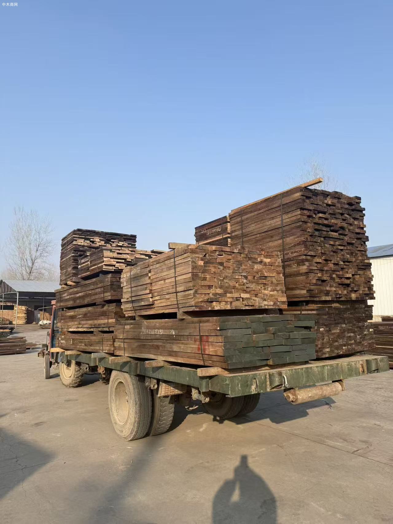 蒸煮国产黑胡桃板材年底特价厂家